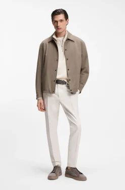 BOSS x ASTON MARTIN wool-blend jacket
