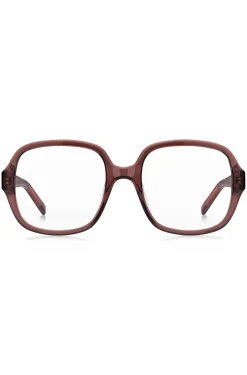 Brown-acetate optical frames with Double B monogram