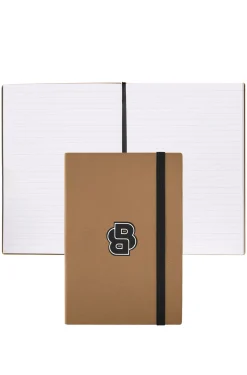 Camel A5 notebook with Double B monogram