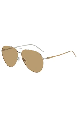 Camel sunglasses in lightweight steel
