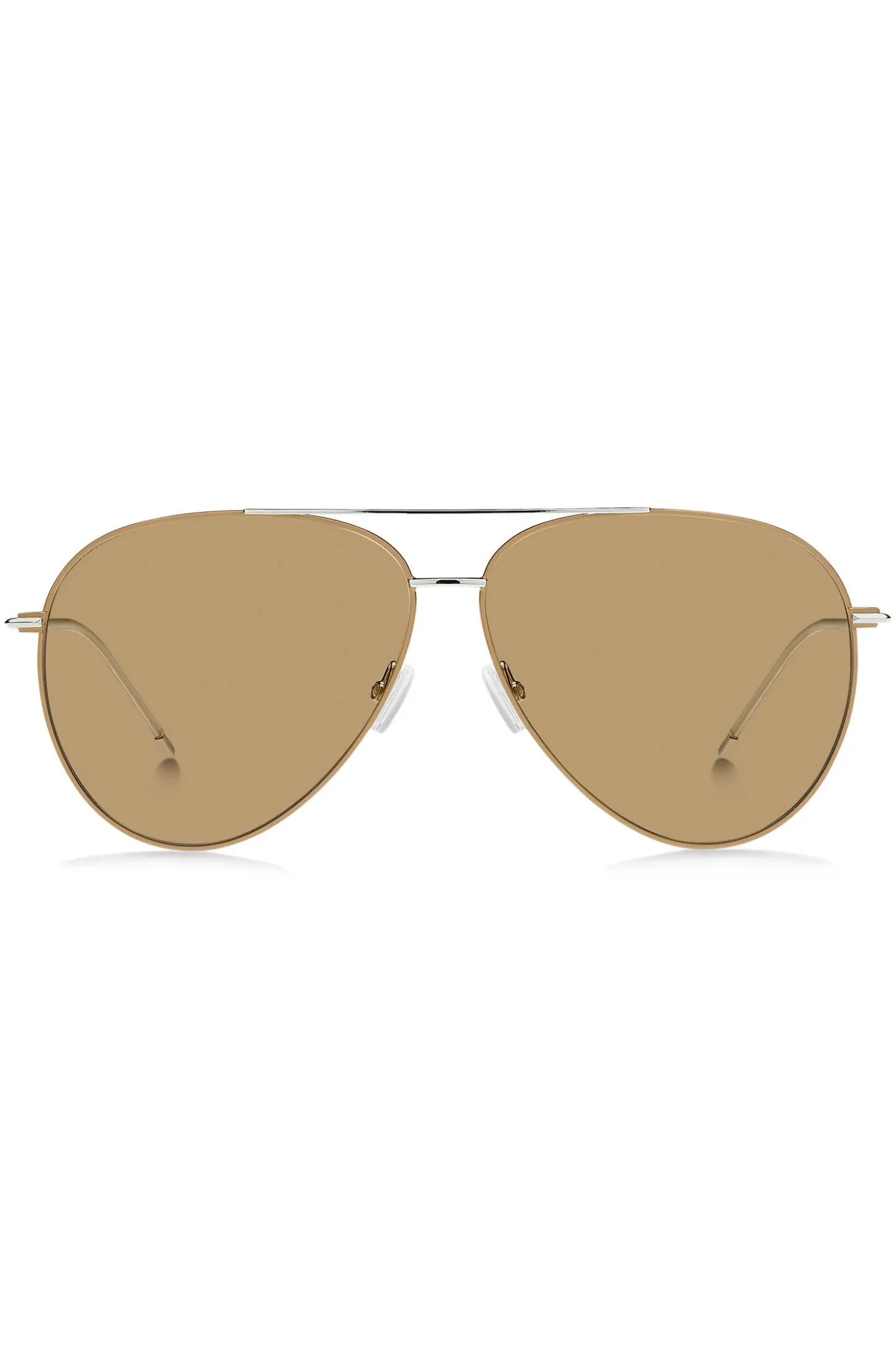 Camel sunglasses in lightweight steel
