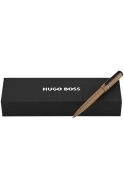 Camel-toned ballpoint pen with Double B monogram