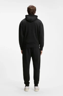 Casual cotton tracksuit set with a minimalist logo