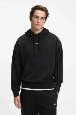 Casual cotton tracksuit set with a minimalist logo