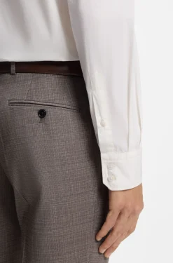 Casual-fit heritage shirt in cotton poplin