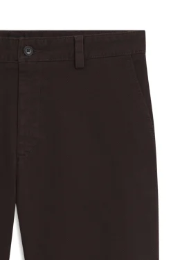 Chinos in structured stretch cotton