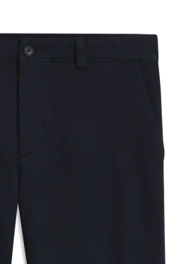 Chinos in structured stretch cotton
