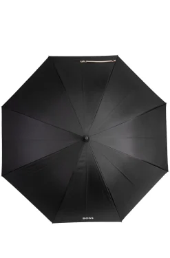 City umbrella with two-tone canopy