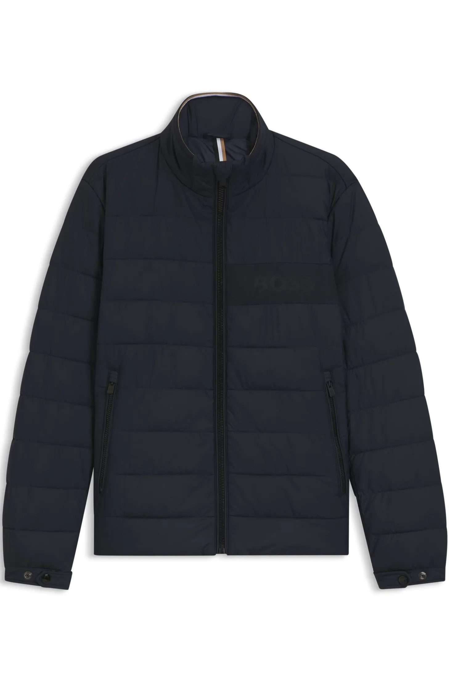 Classic padded jacket with a zip closure