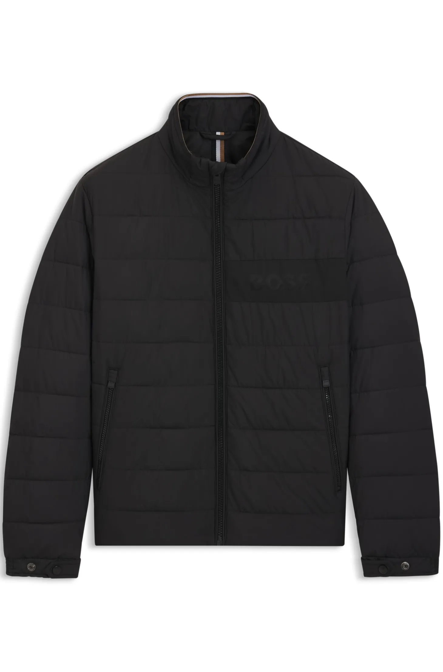 Classic padded jacket with a zip closure