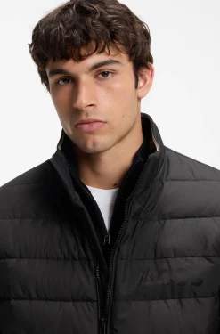 Classic padded jacket with a zip closure