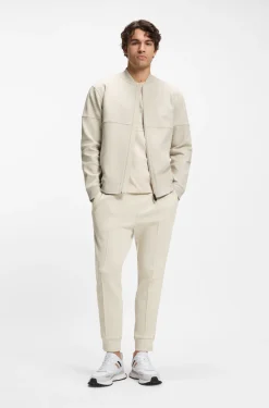 Cotton-blend sweatshirt with tennis-themed logo