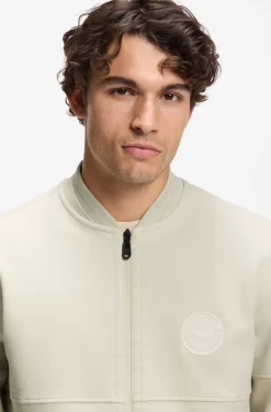 Cotton-blend sweatshirt with tennis-themed logo