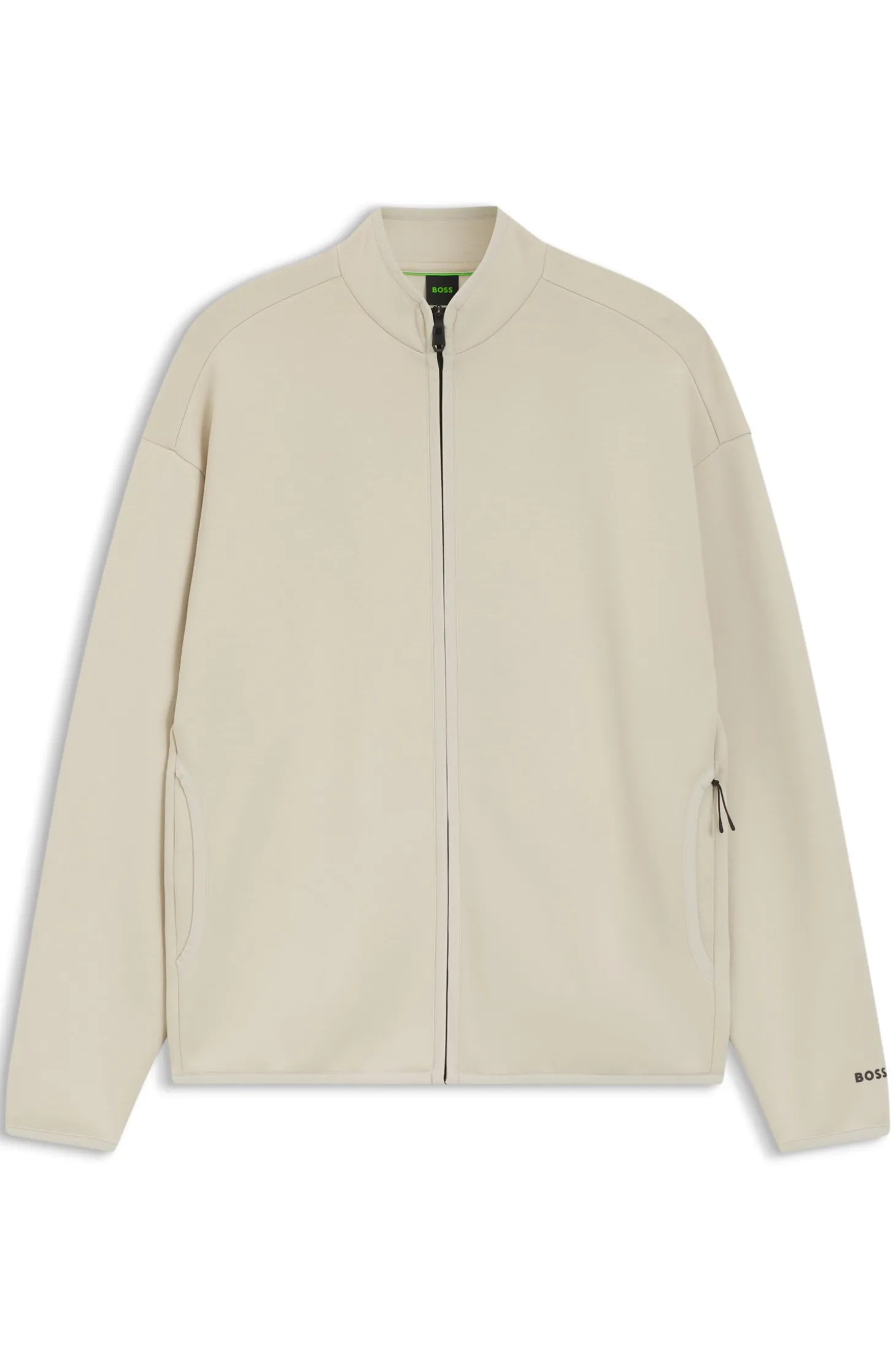 Cotton-blend sweatshirt with reflective graphic