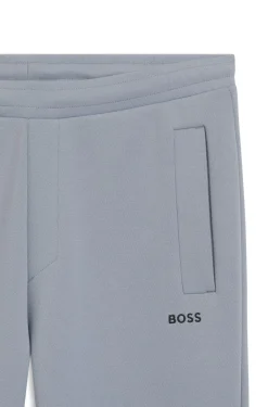 Cotton-blend tracksuit bottoms with embroidered logo