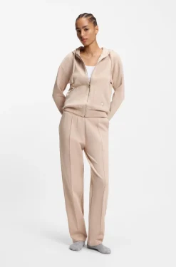 Cotton-blend tracksuit bottoms with Double B monogram