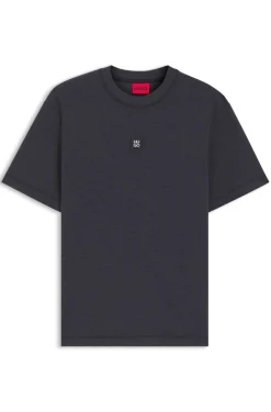 Cotton-blend T-shirt with stacked logo