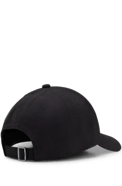 Cotton-canvas cap with Double B monogram badge