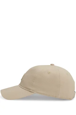 Cotton cap with embroidered Double B monogram