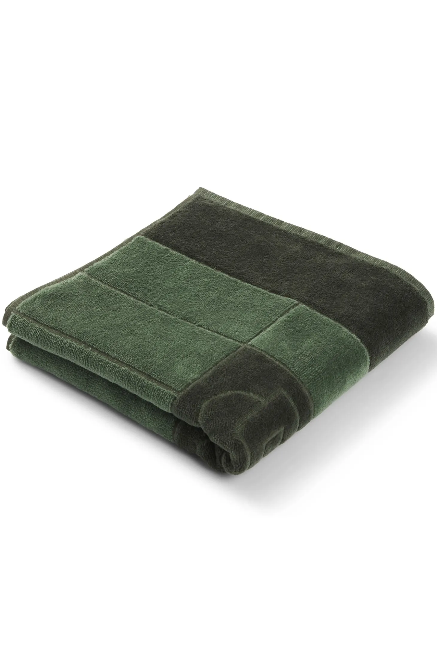 Cotton hand towel with carved Double B monogram