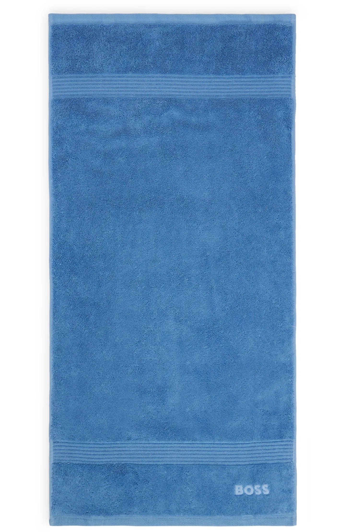 Cotton hand towel with embroidered logo