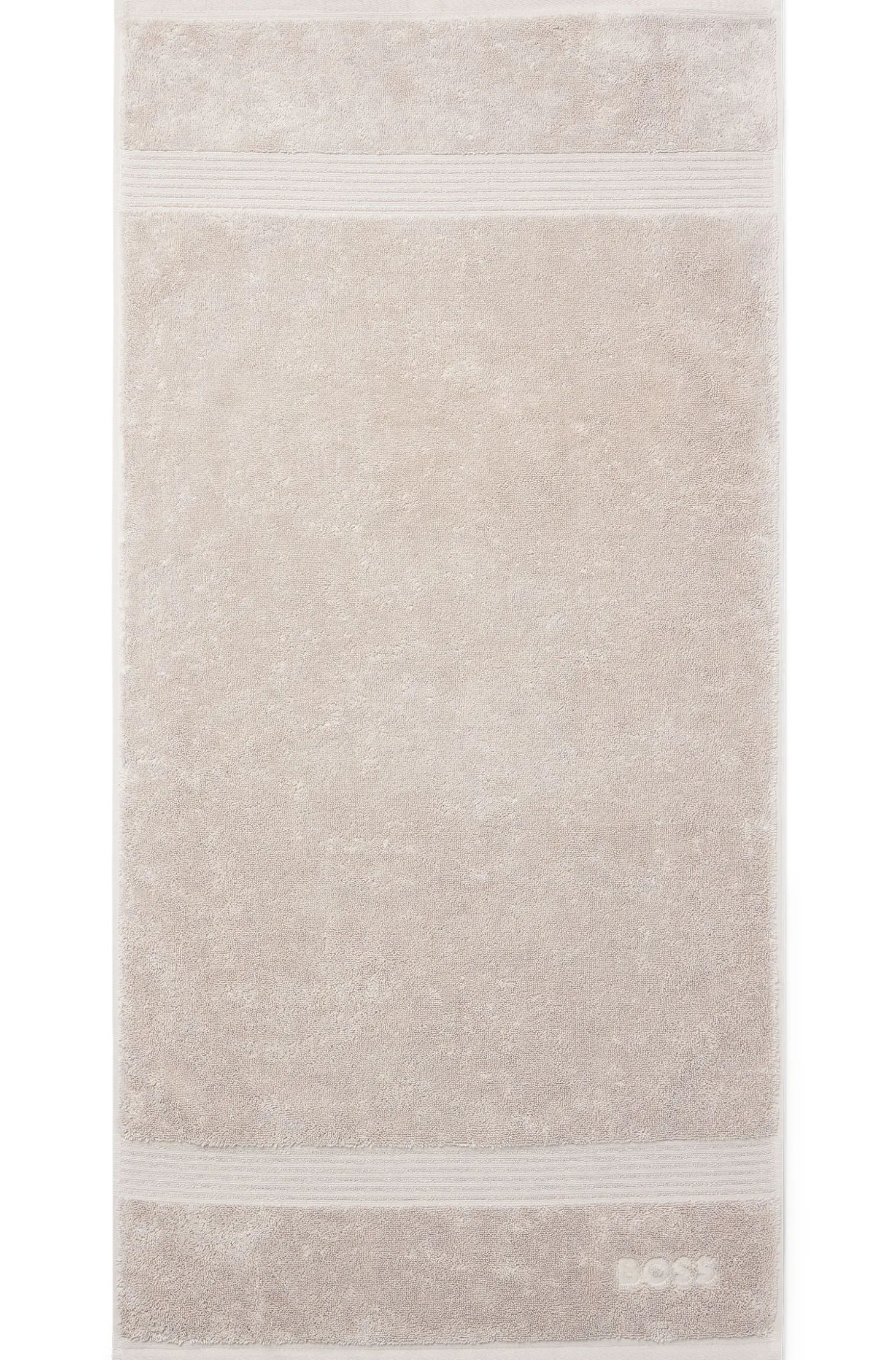 Cotton hand towel with embroidered logo