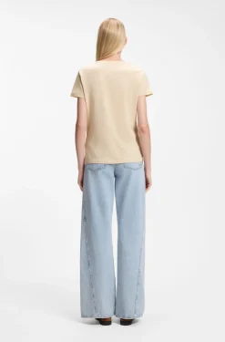 Cotton-jersey slim-fit T-shirt with printed artwork