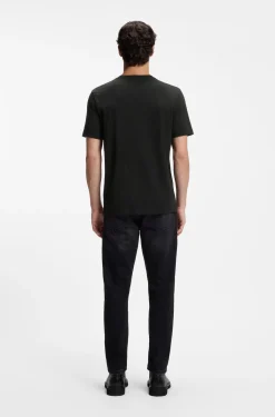 Cotton-jersey T-shirt with graphic artwork