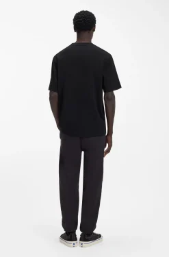 Cotton-jersey T-shirt with printed artwork