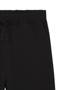 Cotton-terry tracksuit bottoms with logo print