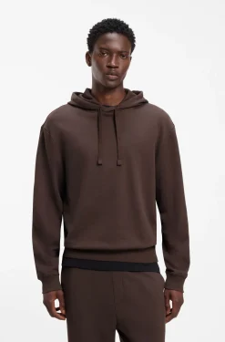 Cotton tracksuit set in a relaxed fit with logo