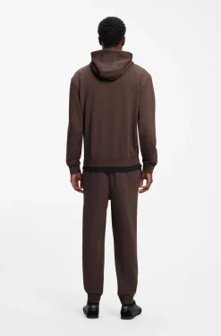 Cotton tracksuit set in a relaxed fit with logo