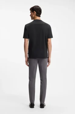 Cotton T-shirt with Double-B-monogram badge