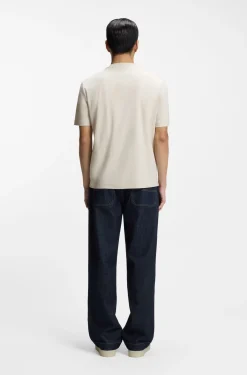 Cotton T-shirt with Double-B-monogram badge
