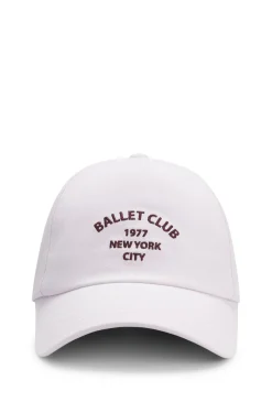Cotton-twill cap with artwork