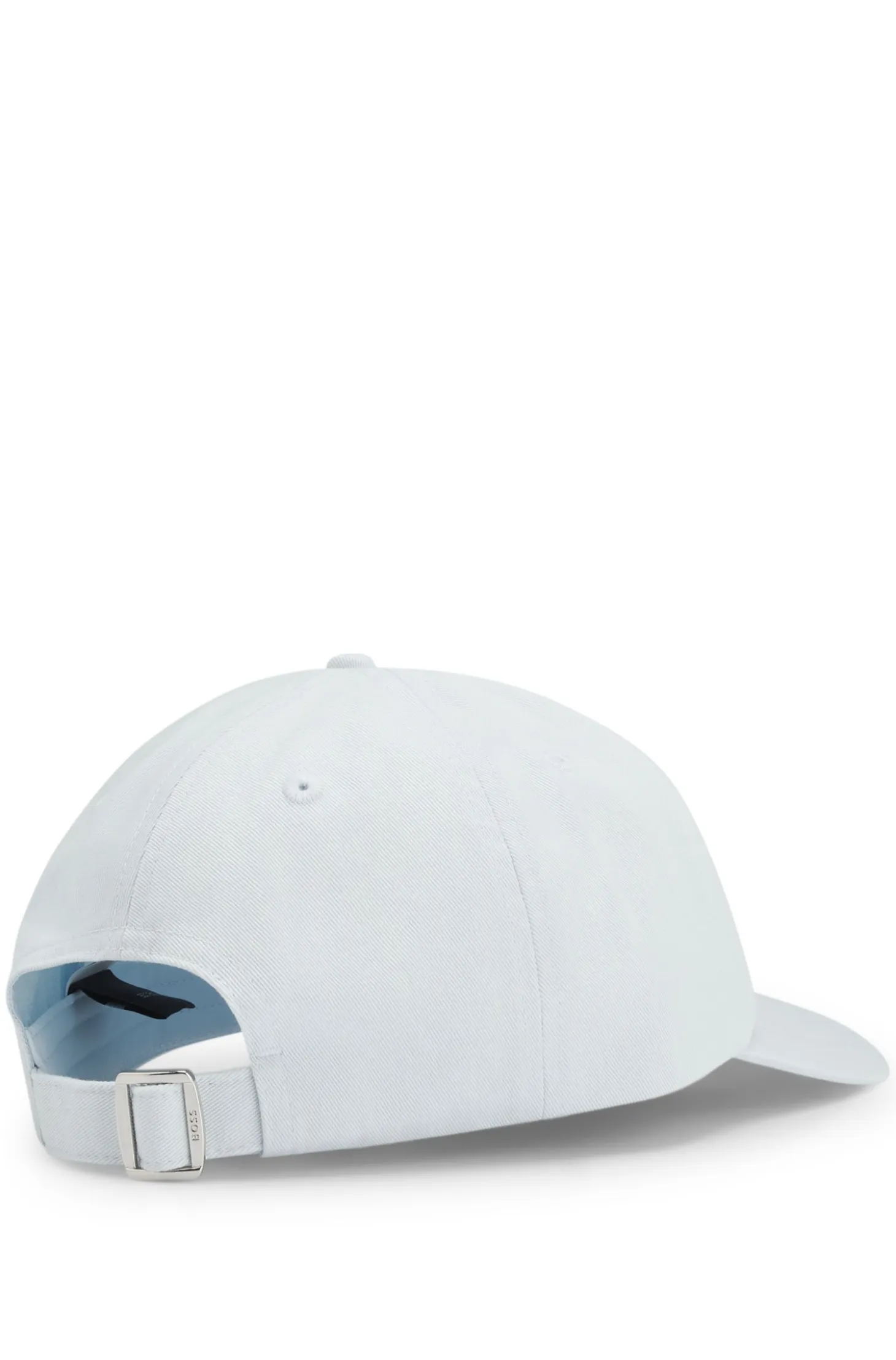 Cotton-twill cap with embroidered logo