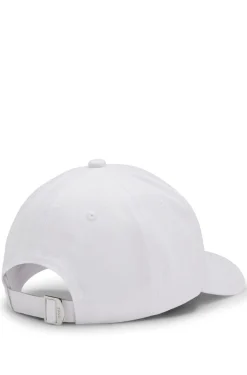 Cotton-twill cap with embroidered logo