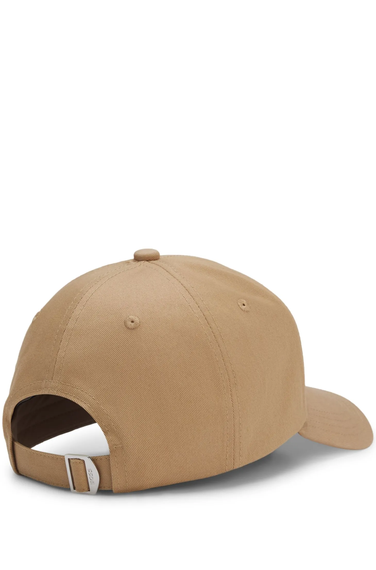 Cotton-twill cap with embroidered logo