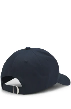 Cotton-twill cap with embroidered logo