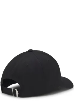 Cotton-twill cap with embroidered logo