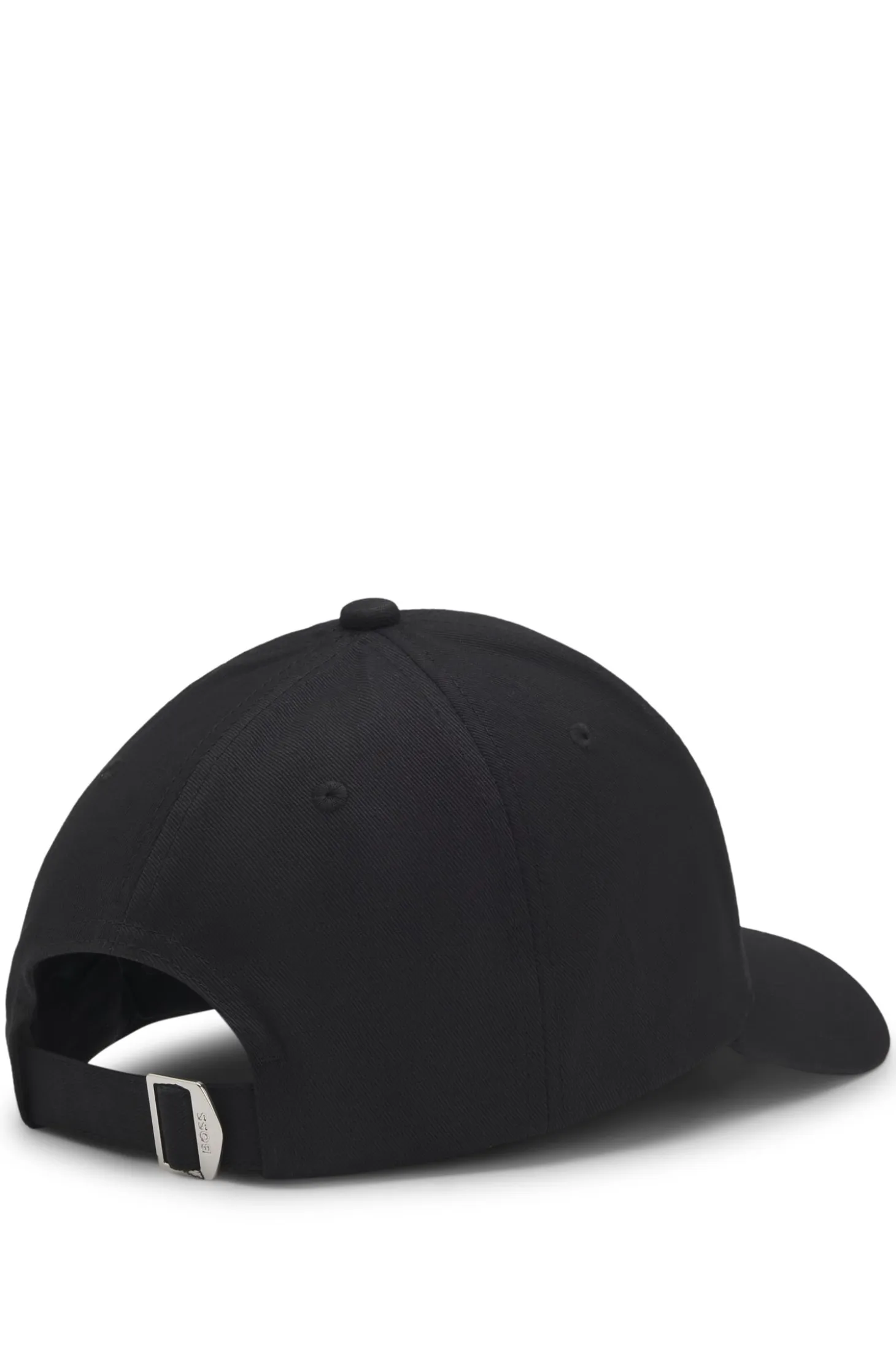 Cotton-twill cap with embroidered logo