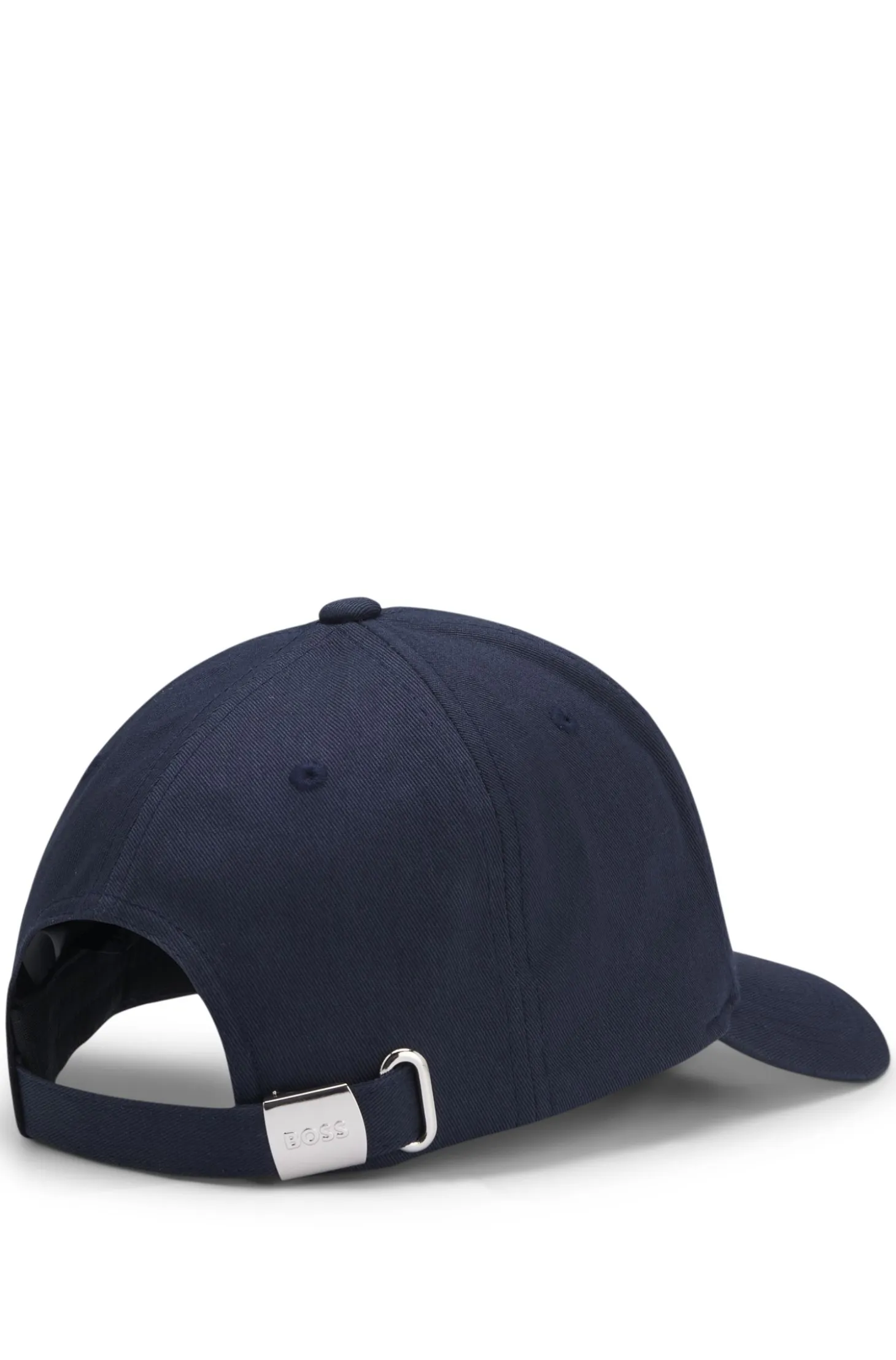 Cotton-twill cap with embroidered logo