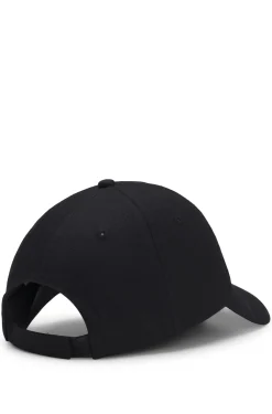 Cotton-twill cap with embroidered slogan