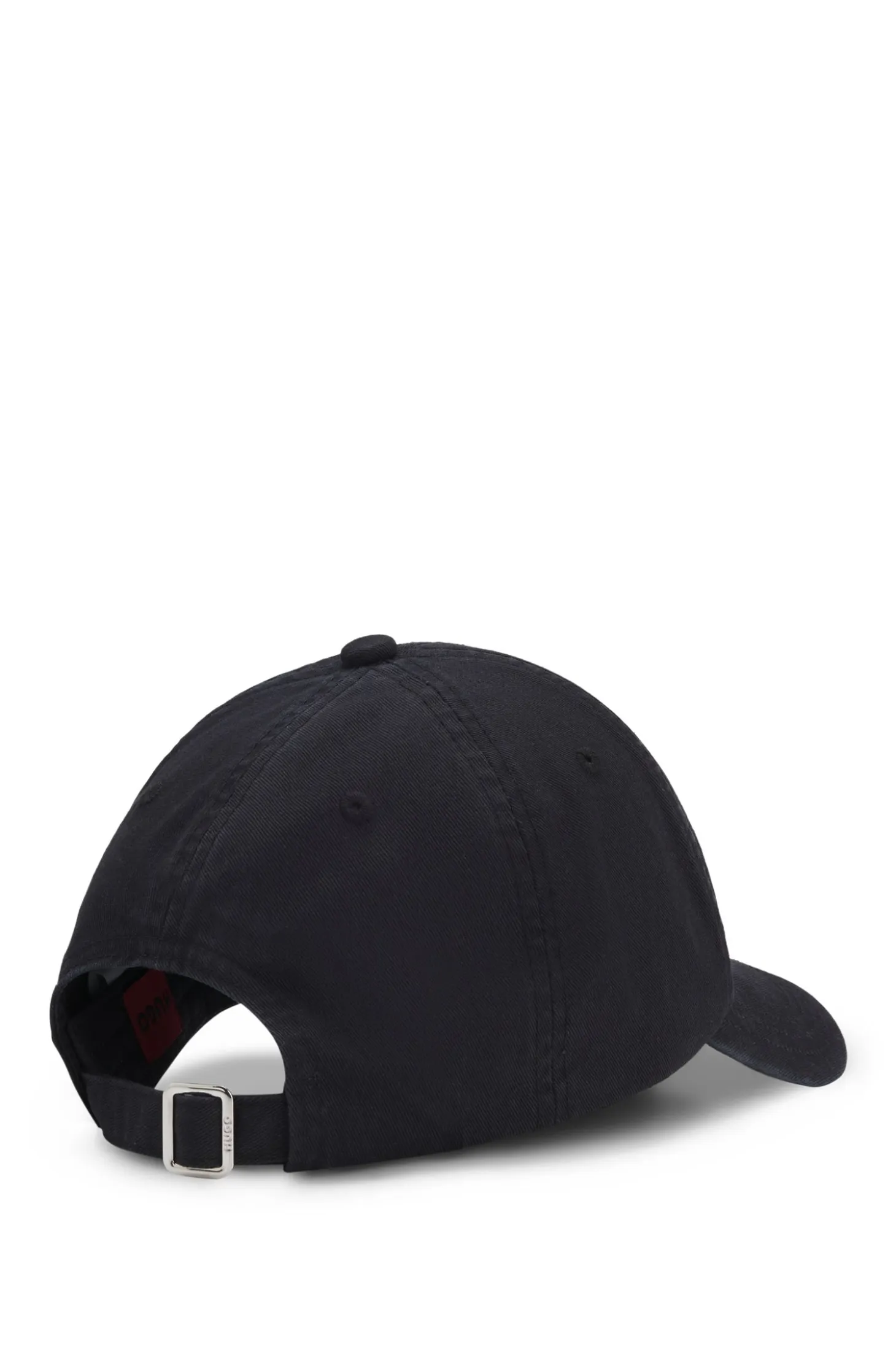 Cotton-twill cap with heart branding
