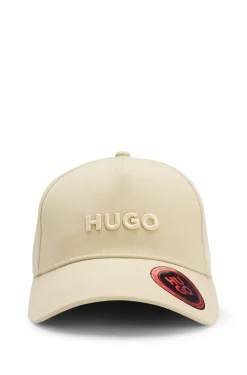 Cotton-twill cap with logo