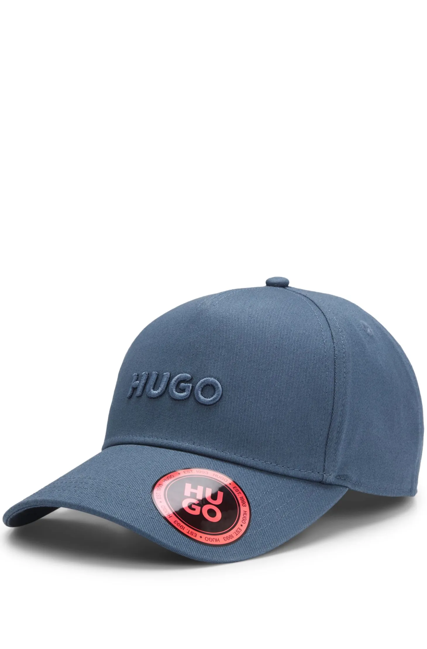 Cotton-twill cap with logo