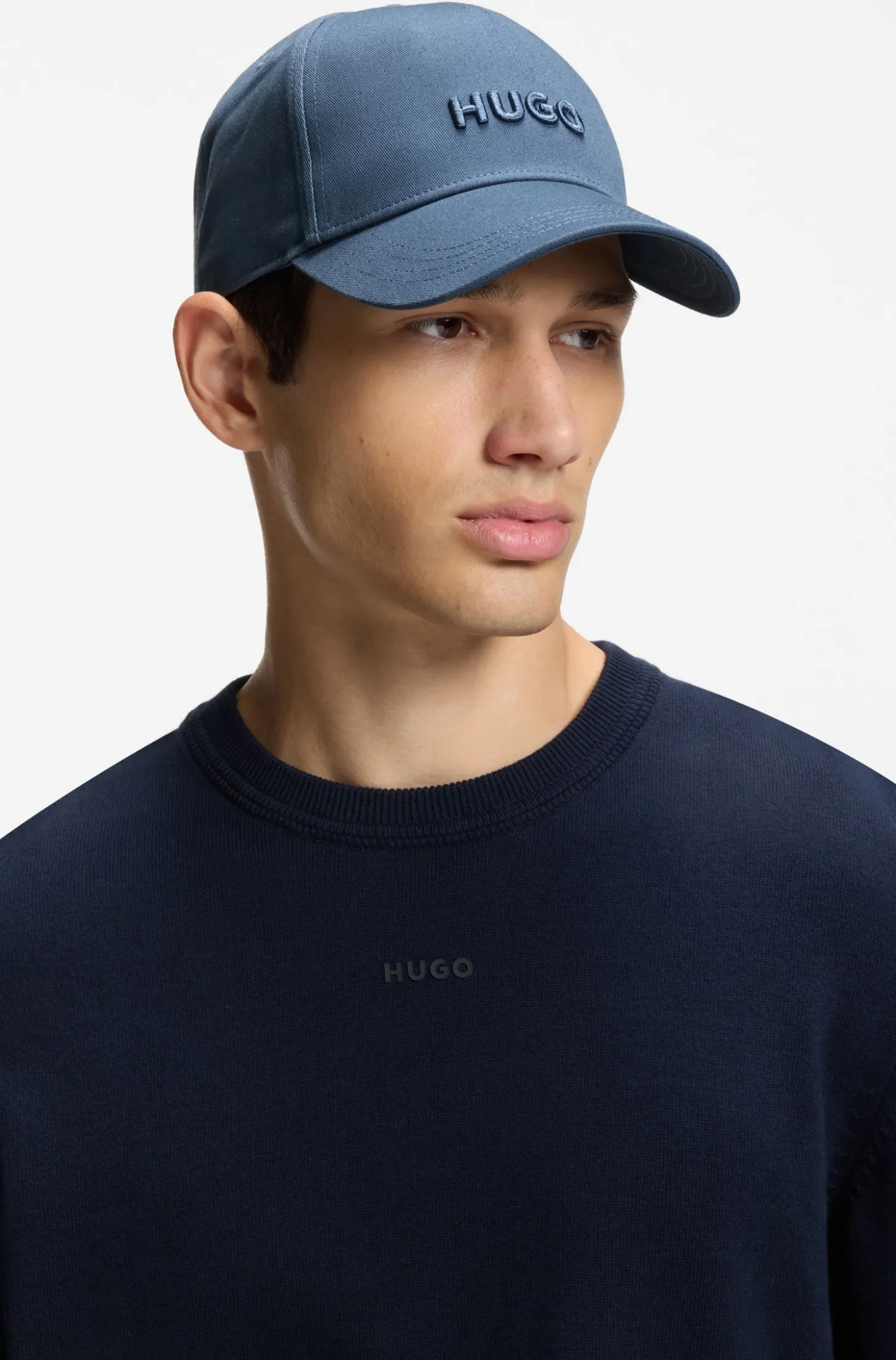 Cotton-twill cap with logo