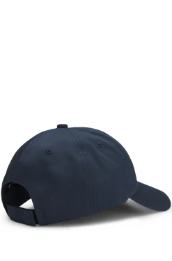 Cotton-twill cap with logo patch