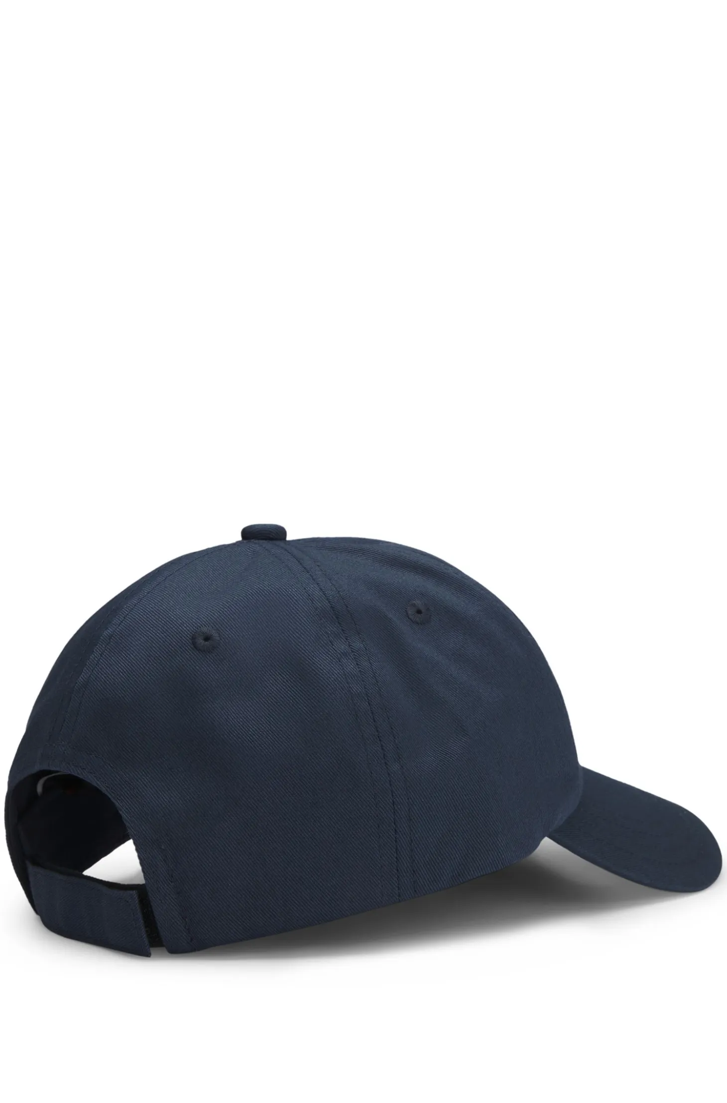 Cotton-twill cap with logo patch