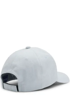 Cotton-twill cap with logo patch